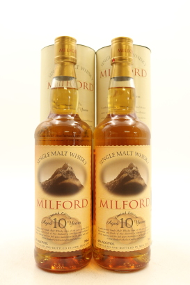 (2) Willowbank Distillery Milford 10 Year Old Limited Edition Single Malt Whisky, 43% ABV (GB)