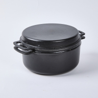 A Lauffer Cast Iron Casserole