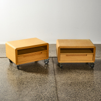 A Pair Of Contemporary Bedside Tables