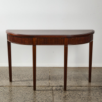 A Burr Maplewood Hallway Table