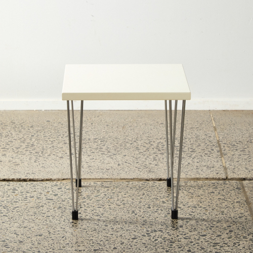 A Fritz Hansen Attributed Danish Pin Age Sidetable