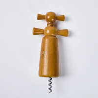A Mid Century Wooden Corkscrew