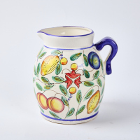 A Vintage Hand Painted Ceramic Jug