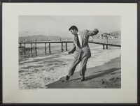 AFTER LEO MIRKINE Robert Mitchum at the Beach