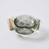 A Geometric Murano Art Glass Ash Tray