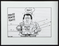 A Tom Scott Political Cartoon Print