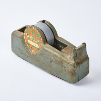 An Industrial Scotch Boy Metal Sellotape Dispenser