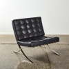 A Barcelona Style Chair by Ludwig Mies van der Rohe