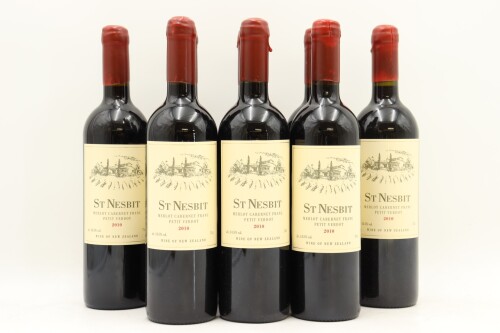 (8) 2010 St Nesbit Cabernet Merlot Petit Verdot, Auckland