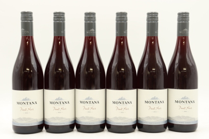 (6) 2022 Brancott Estate 'Montana' Pinot Noir, South Island