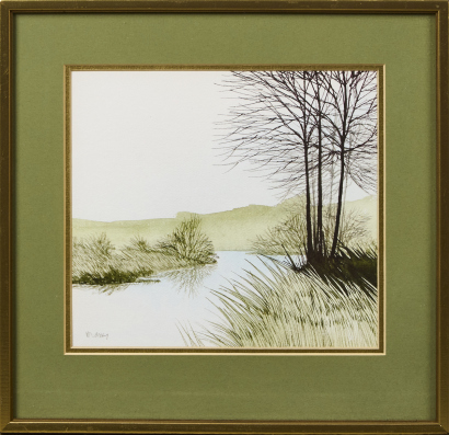 R.A. Massey Spring Water Colour Print