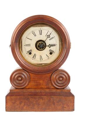 An American Ingram & Co. Walnut Mantel Clock, C.1880