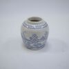 A Chinese blue and white ginger jar