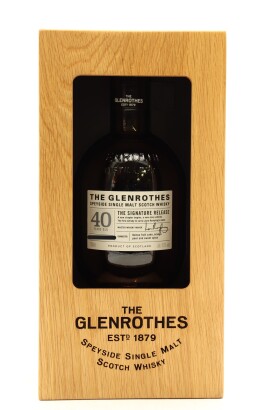 (1) The Glenrothes Signature Release 40 Year Old Single Malt Scotch Whisky, 43% ABV (GB)