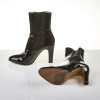 Chanel, Patent Leather Heeled Ankle Boot, Size 40.5 - 4