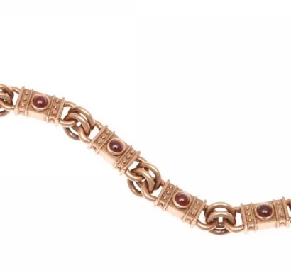 9ct Garnet Bracelet