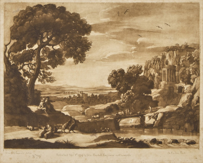 RICHARD EARLOM after Claude le Lorrain