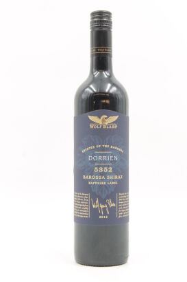 (1) 2012 Wolf Blass Dorrien 5352 Shiraz, Barossa