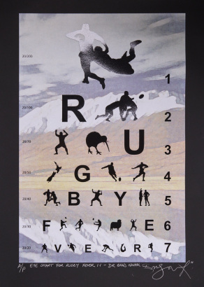 BRAD NOVAK Eye Chart for Rugby Fever I:I