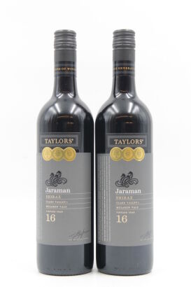 (2) 2016 Taylors Jaraman Shiraz, Clare Valley