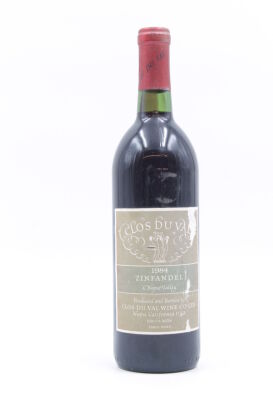 (1) 1984 Clos du Val Zinfandel, Napa Valley