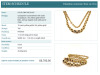 18ct Yellow Gold, 48cm Graduated Round Belcher Link Chain - 3