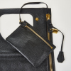 Tom Ford Alix Fold Over Black Leather Clutch Bag - 4