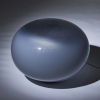 A Italian Glass Elliptical Table Lamp - 2