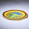 A Clarice Cliff 'Applique Bizarre' Series Plate