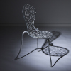 A Stephane Rondel Aluminium 'Peanut' Chair