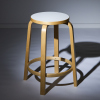 Three Artek '64' Stools - 2