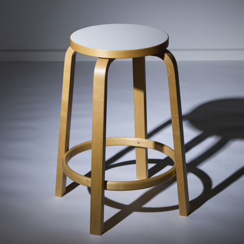 An Artek '64' Stool