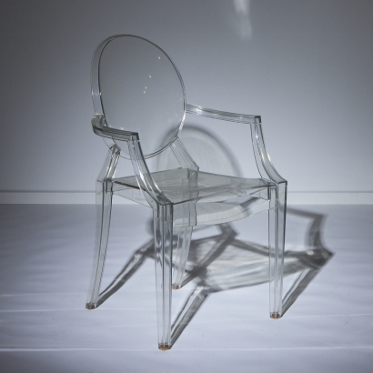 A Set of Six Kartell Ghost Chairs