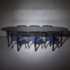 A Danish Dining Suite by Niels J&oslash;rgen Haugesen for Tranek&aelig;r Denmark - 5