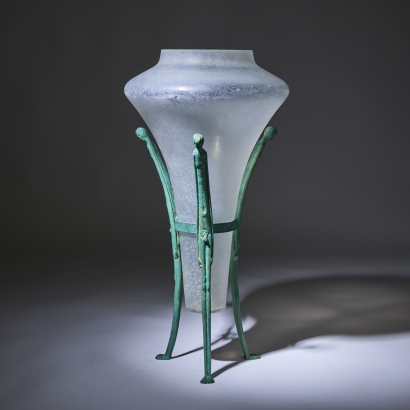 A Seguso Vetri d'Arte 'Vetri a Scavo' Murano Vase