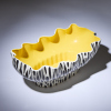 An Albert Hallam 1347 Zebra Patterned Bowl for Beswick - 2