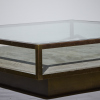 A Brass Coffee Table with Vitrine - 3