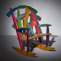 A David Trubridge Hornpipe Rocker Chair