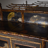 A 19th Century Chinoiserie Bamboo and Lacquer Cabinet - 4