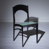 A Set of Four Mid-Century Italian Black Lacquer Dining Chairs - 3