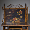 A 19th Century Chinoiserie Bamboo and Lacquer Occasional Table - 3