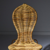 A Stephane Rondel Woven Peanut Chair - 3