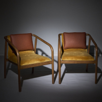 A Pair of Karina Armchairs from SR Interiors