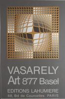 A Vasarely Basel Exhibition Poster