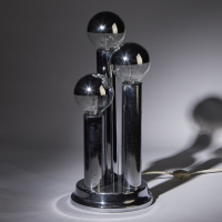 A Vintage Chrome Table Lamp by Goffredo Reggiani for Reggiani Illuminazione