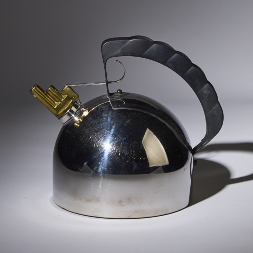 An Alessi Richard Sapper Whistling Kettle