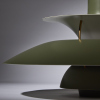 A Louis Poulsen PH5 Pendant Light in Khaki Green by Poul Henningsen - 2