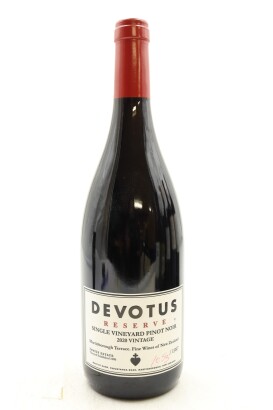 (1) 2020 Devotus Reserve Single Vineyard Pinot Noir, Martinborough