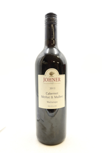 (1) 2013 Johner Estate Cabernet - Merlot - Malbec, Wairarapa [BC94]