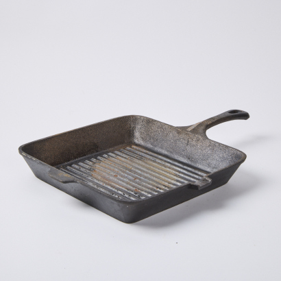 A Cast Iron Frying Pan